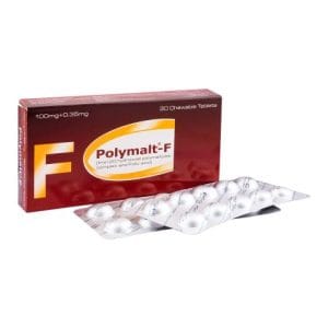 Searl Maltofer Fol Chewable Tablets, 100mg/0.35mg, 30-Pack