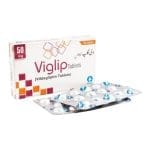 ATCO Laboratories Viglip-M Tablet, 50mg/850mg, 28-Pack