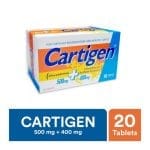 Getz Pharma Cartigen Tablet, 500mg + 400mg, 20-Pack