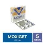Getz Pharma Moxiget Tablet, 400mg, 5-Pack