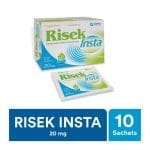 Getz Pharma Risek Insta Sugar-Free Sachet, 20mg, 10-Pack