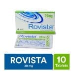 Getz Pharma Rovista Tablet, 20mg, 10-Pack